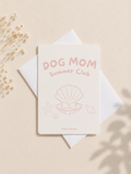 Dog mom Summer club – Carte illustrée