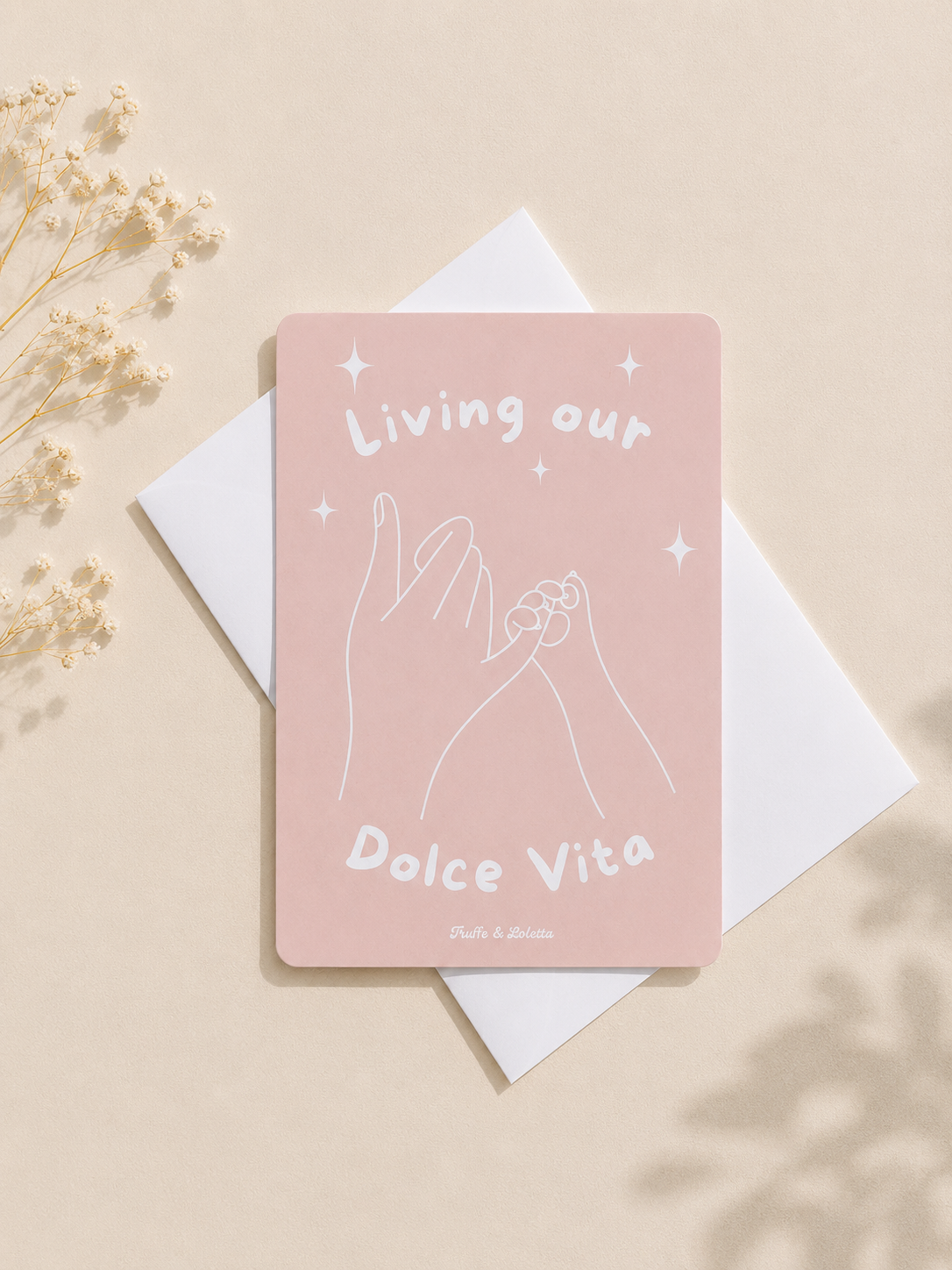 Living our Dolce Vita – Carte illustrée