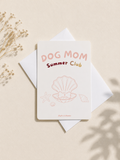 Dog mom Summer club – Carte scintillante à collectionner